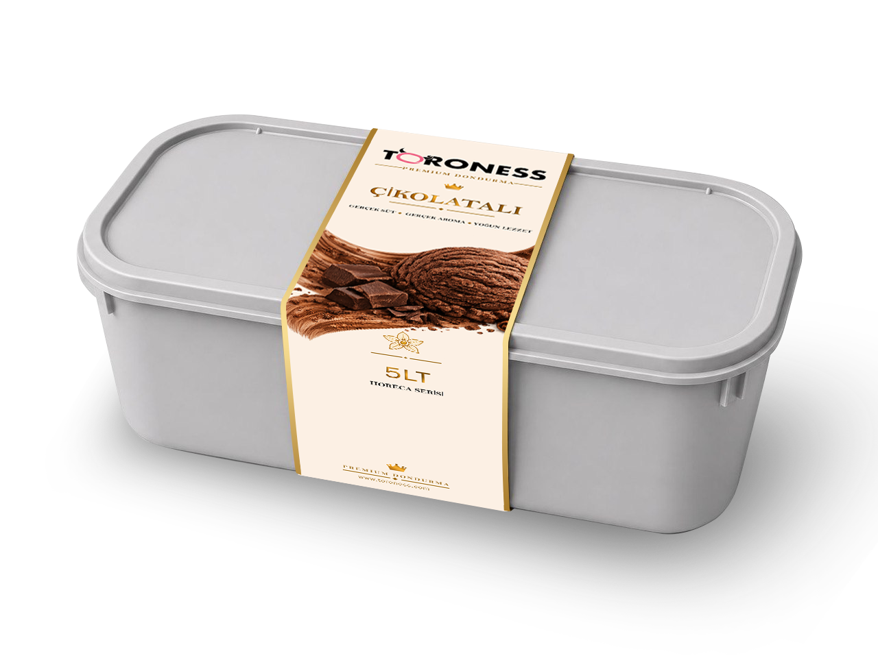 Toroness Çikolatalı Dondurma 5000 ml Horeca