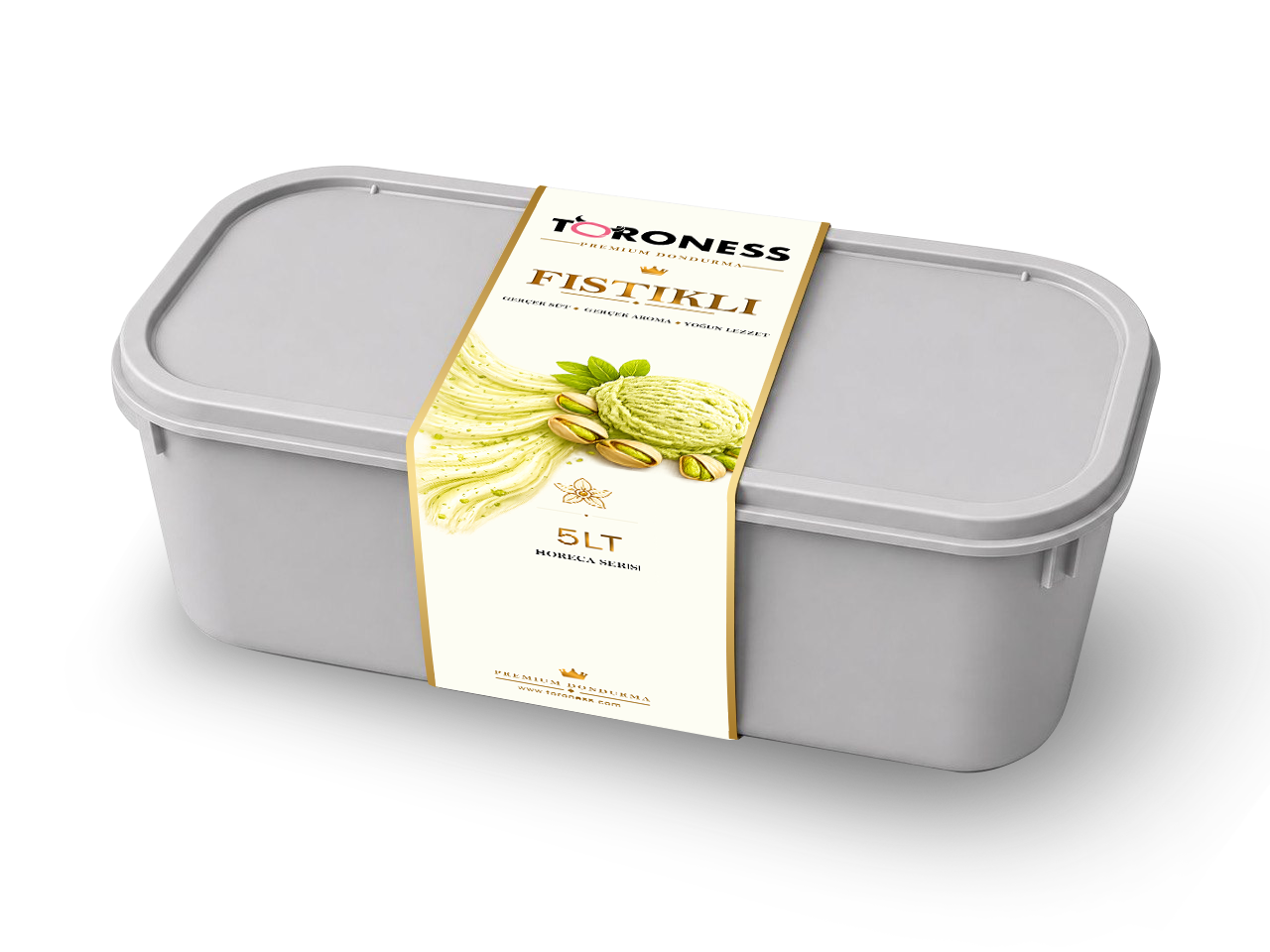 Toroness Fıstıklı Dondurma 5000 ml Horeca